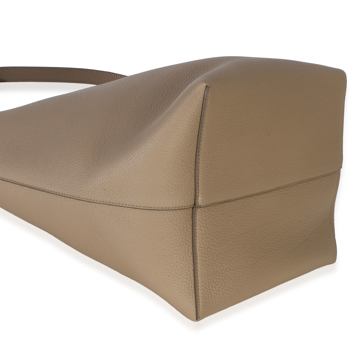 The Row Dark Taupe Grained Calfskin Large N/S Park Tote Handbag 7