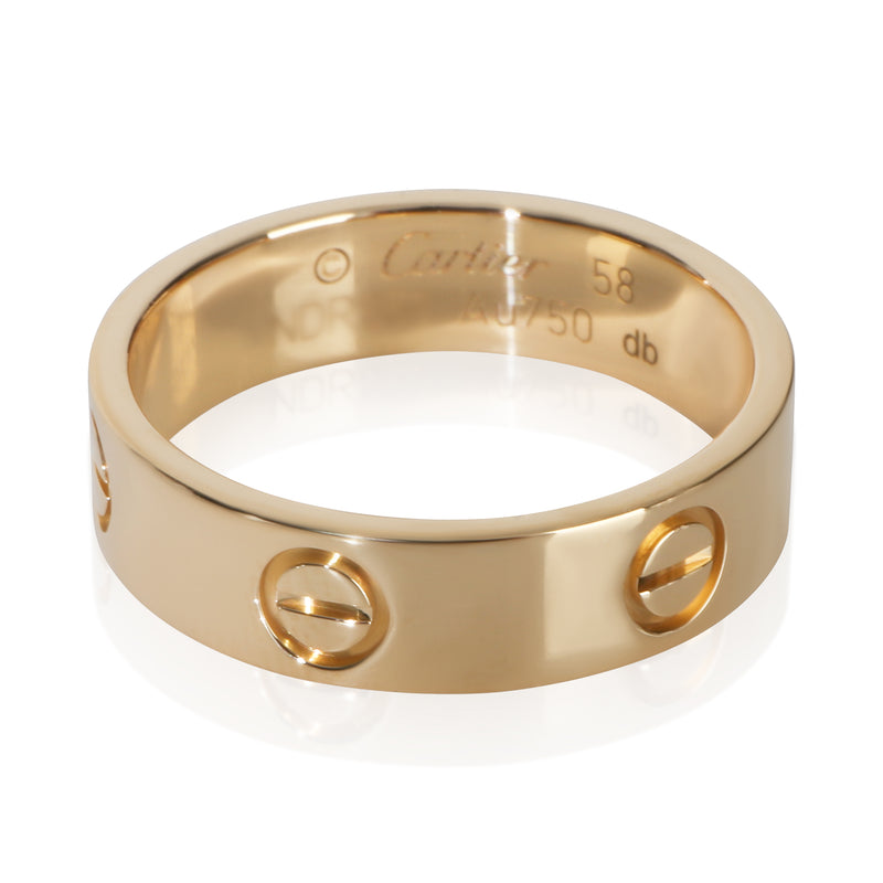 Cartier Yellow Gold  Love Ring fv