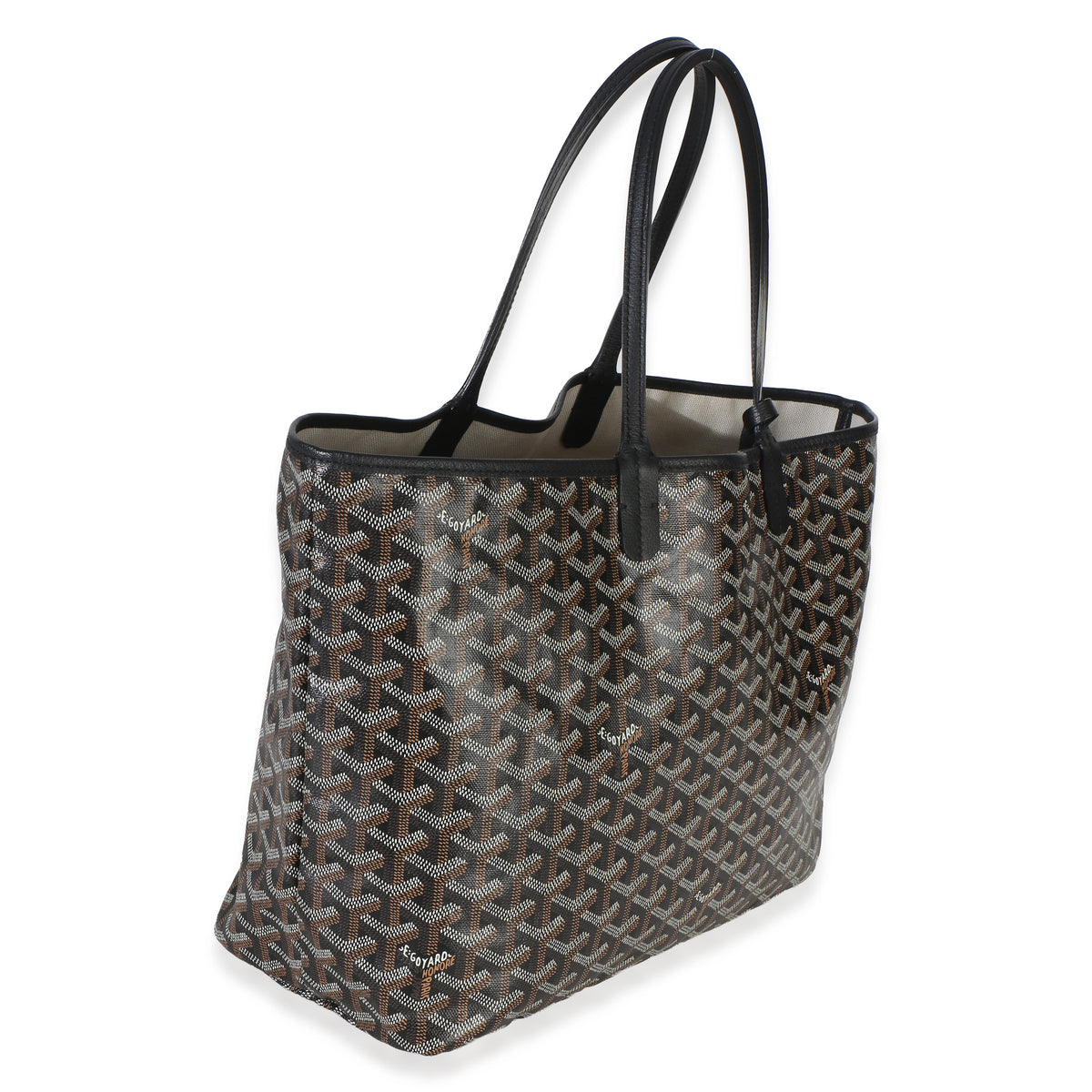 Goyard Black ine Canvas Saint Louis PM Handbag 3