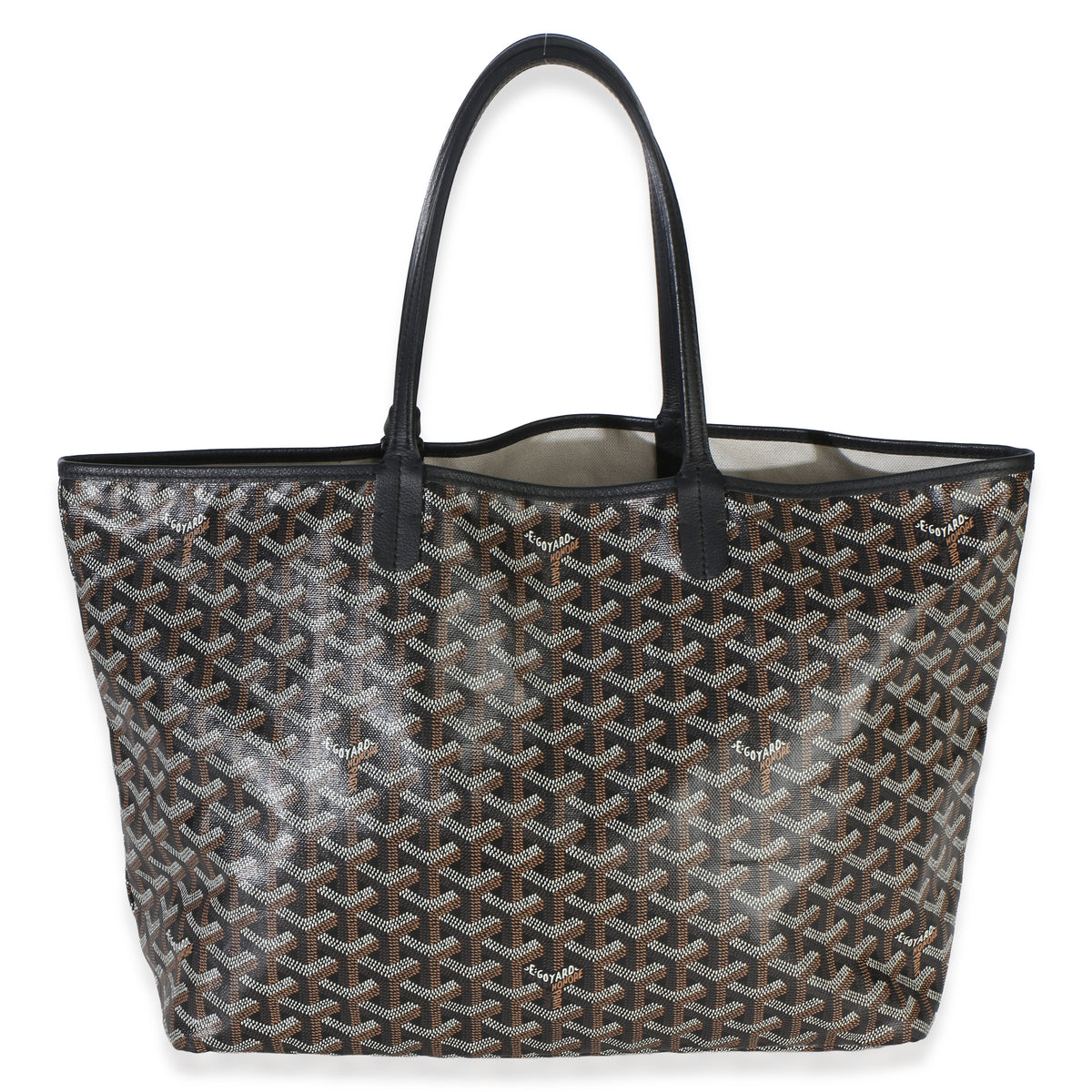 Goyard Black ine Canvas Saint Louis PM Handbag 4