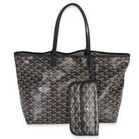 Goyard Black ine Canvas Saint Louis PM Handbag fv