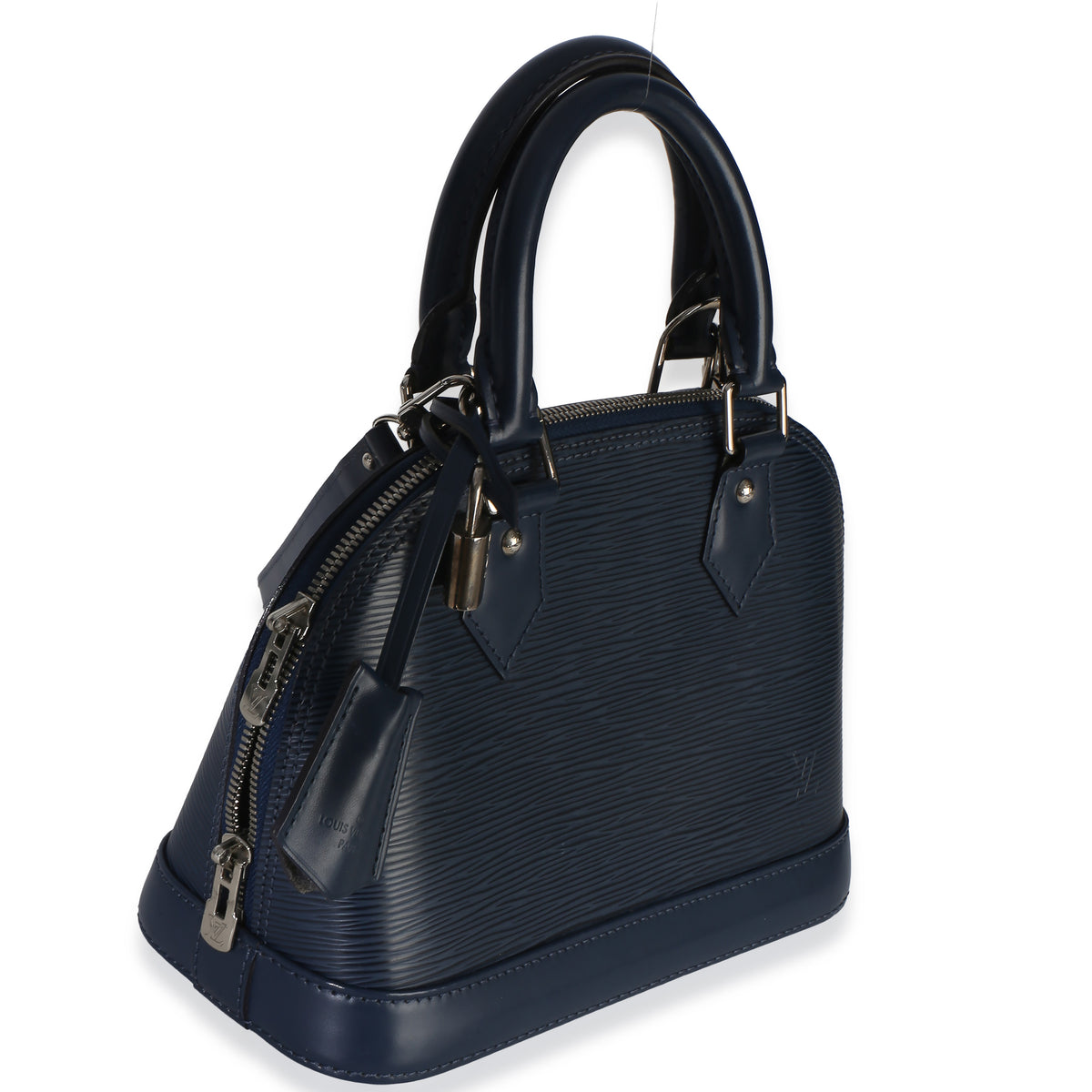 Louis Vuitton Navy Epi Alma BB Handbag 3