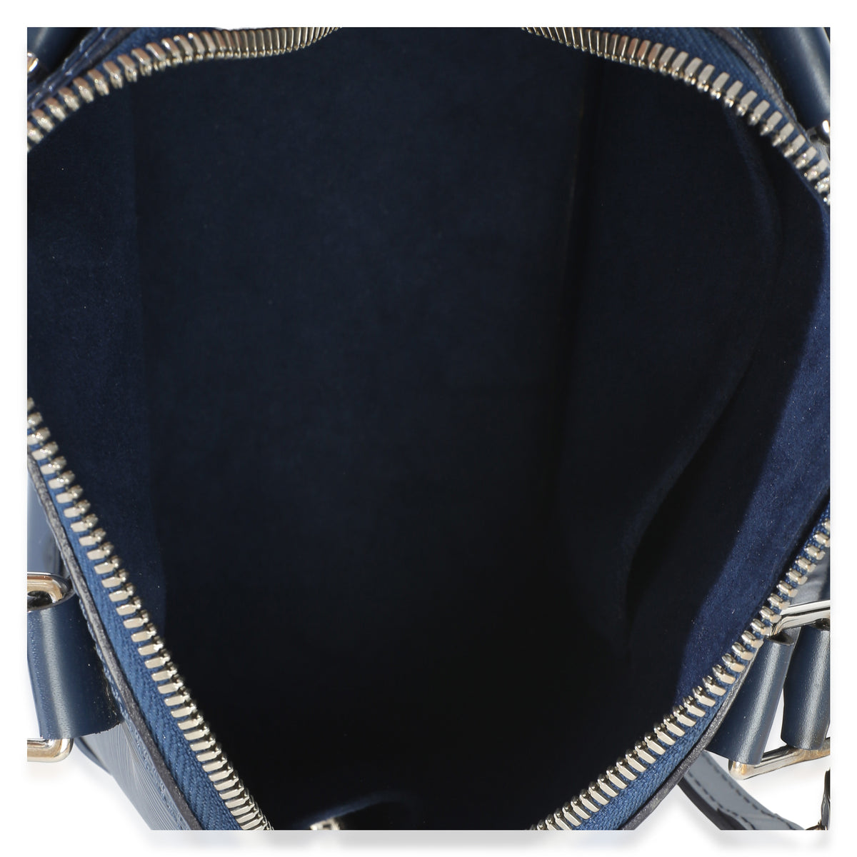 Louis Vuitton Navy Epi Alma BB Handbag 8