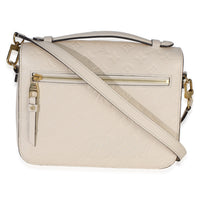 Louis Vuitton Creme Empreinte Pochette Metis Handbag 4