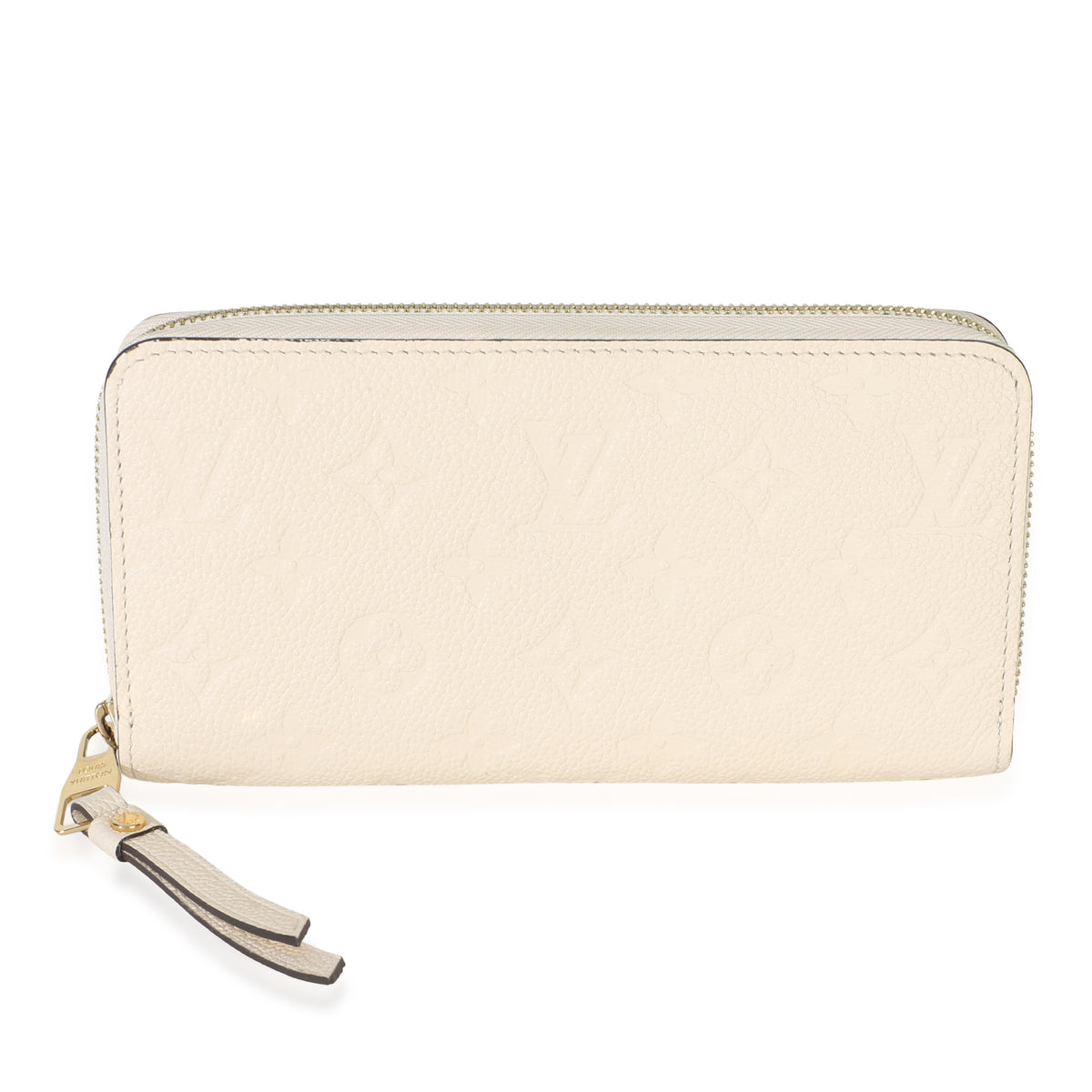 Louis Vuitton Creme Empreinte Zippy Wallet Wallet id
