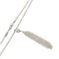 Tiffany & Co. Sterling Silver Pearl Tassel Pendant 2
