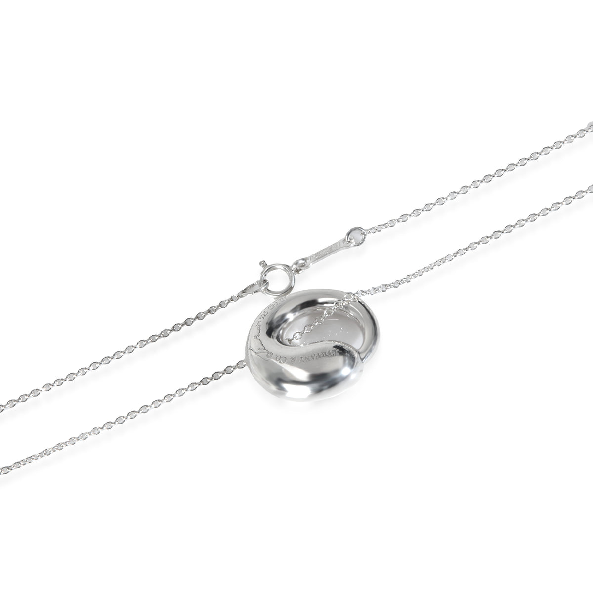 Tiffany & Co. Sterling Silver  Elsa Peretti Eternal Circle Pendant