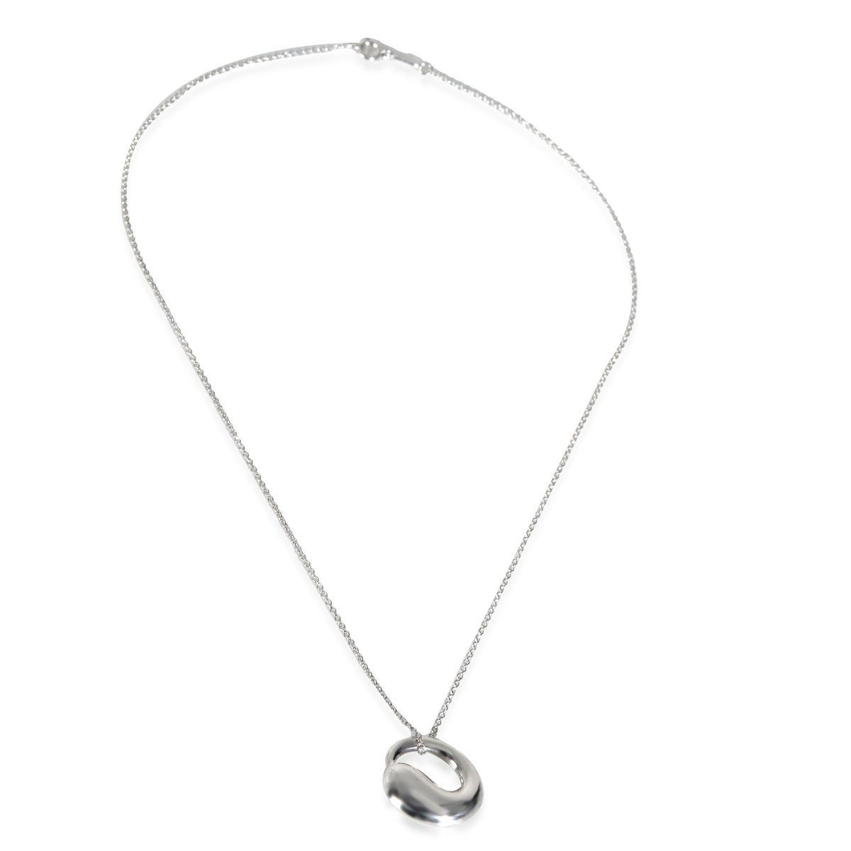 Tiffany & Co. Sterling Silver  Elsa Peretti Eternal Circle Pendant