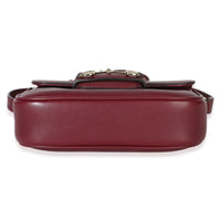 Gucci Red Soft Calfskin Horsebit 1955 Small Shoulder Bag Handbag 5