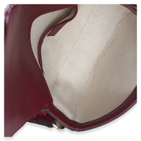 Gucci Red Soft Calfskin Horsebit 1955 Small Shoulder Bag Handbag 8