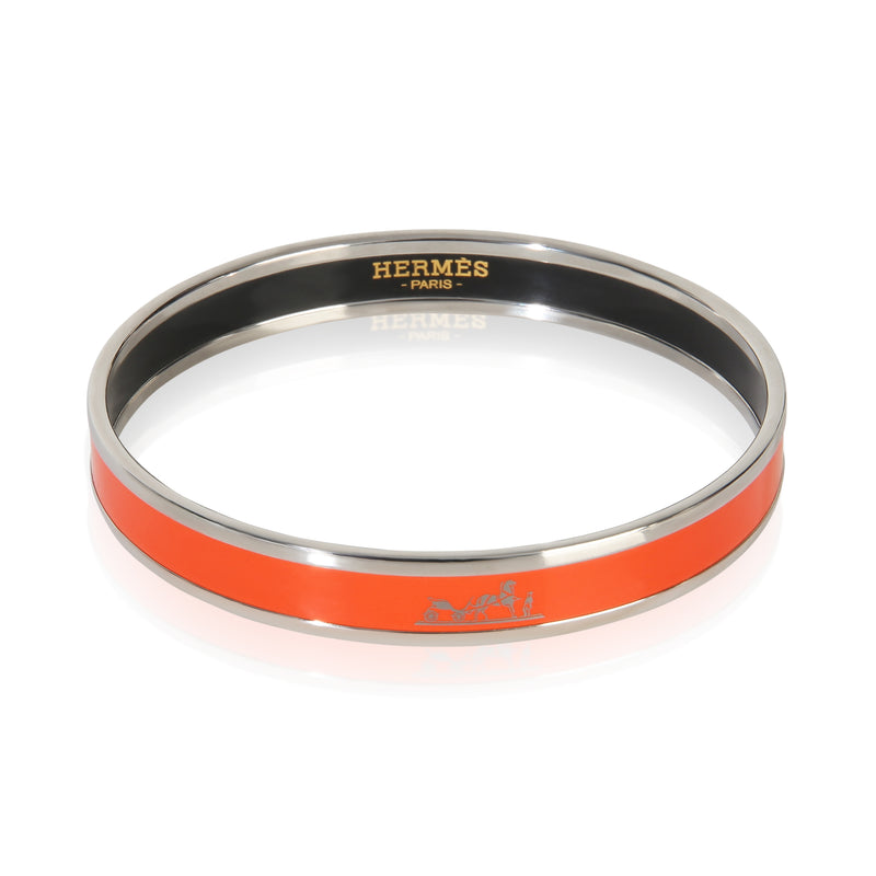 Hermès Calache Narrow Enamel Bracelet id