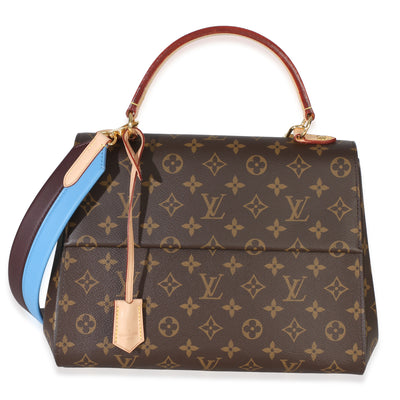 Louis Vuitton Blue Glacial Monogram Canvas Cluny MM Handbag id