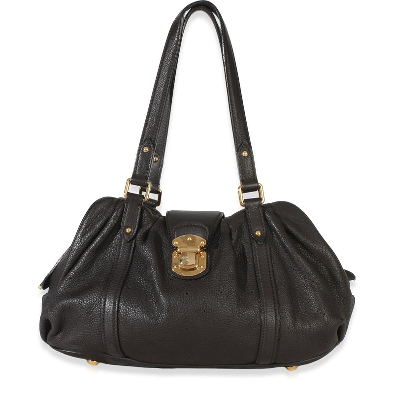 Louis Vuitton Brown Mahina Leather Lunar PM Handbag id