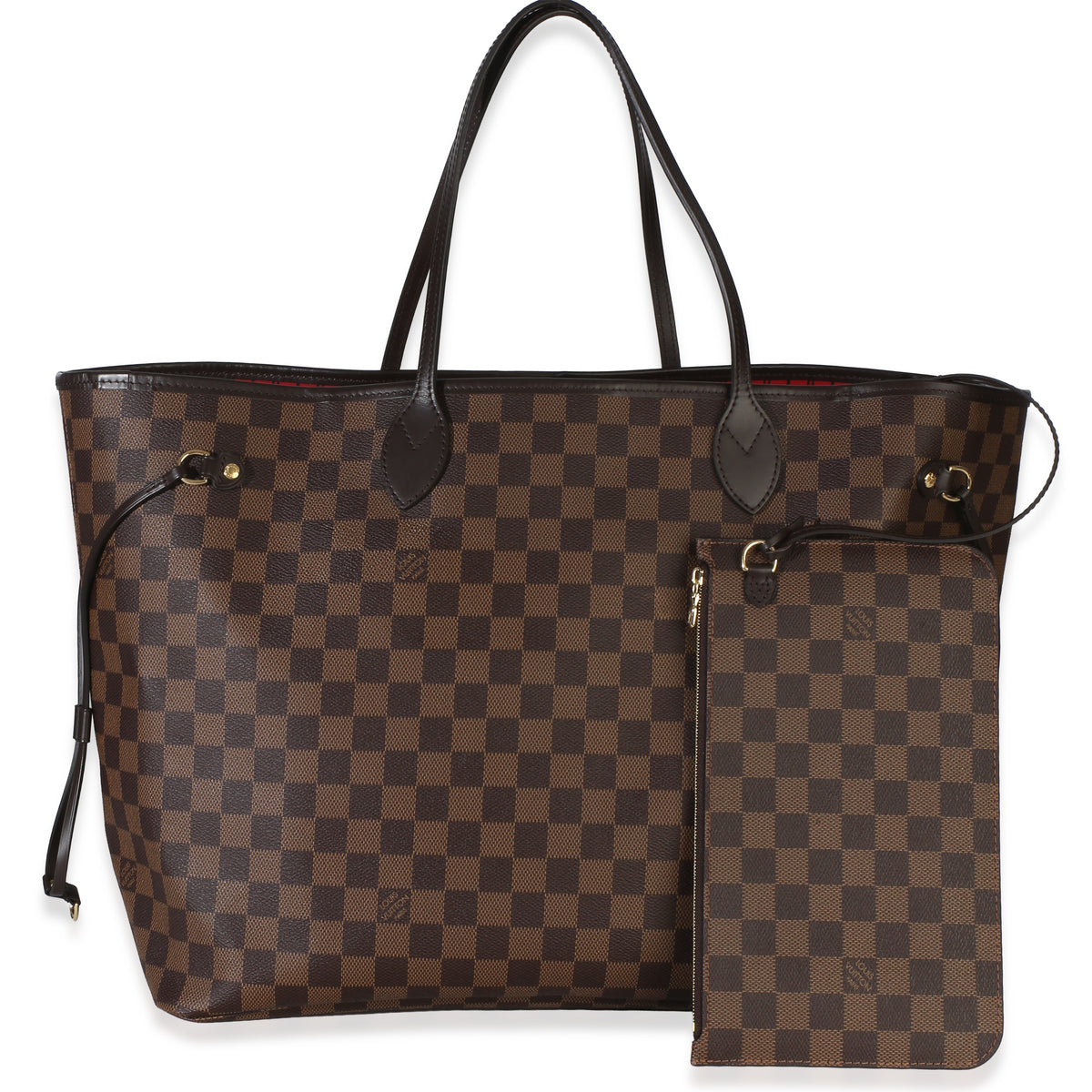 Louis Vuitton Damier Ebene Canvas Neverfull MM Handbag id