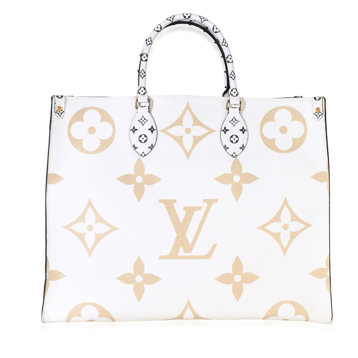 Louis Vuitton Kaki Monogram Giant Canvas Onthego GM Handbag id