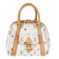 Louis Vuitton White Monogram Multicolore Priscilla Handbag id