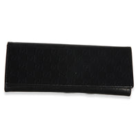 Gucci Black Microguccissima Patent Broadway Clutch Handbag fv
