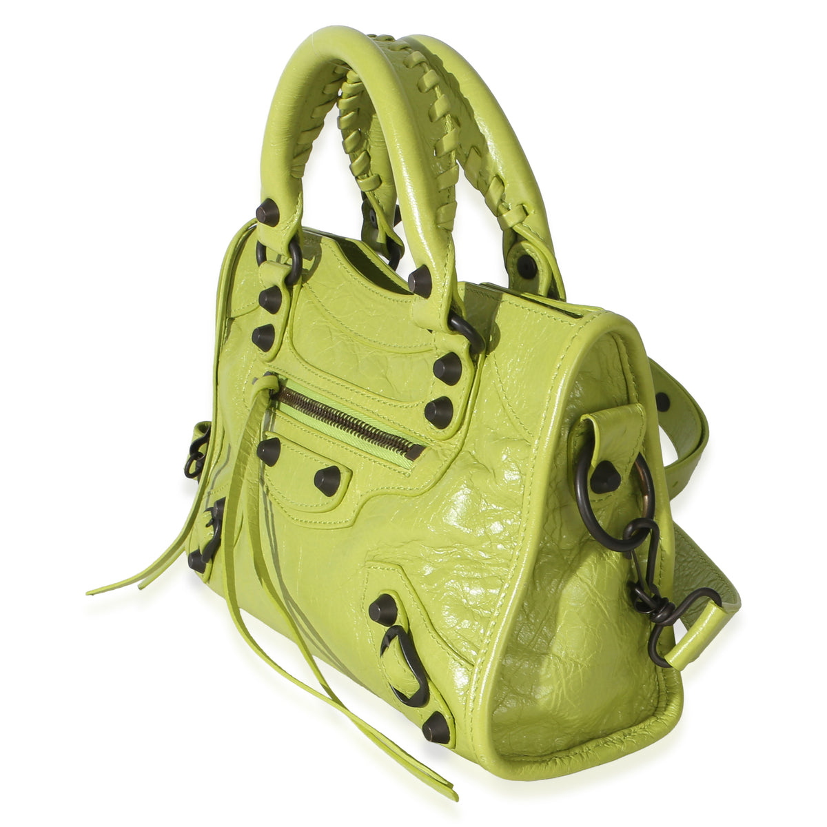 Balenciaga Pistache Agneau Arena Classic Hardware Mini Le City Bag Handbag 2