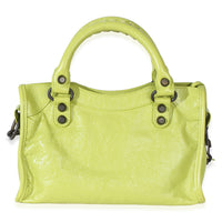 Balenciaga Pistache Agneau Arena Classic Hardware Mini Le City Bag Handbag 4