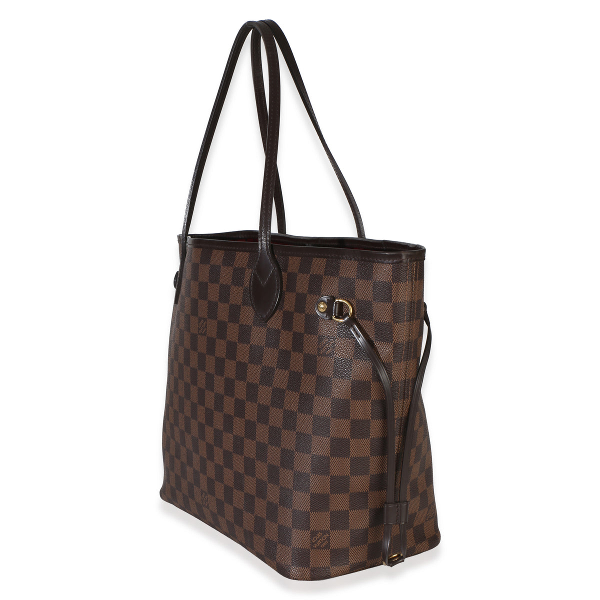 Louis Vuitton Damier Ebene Canvas Neverfull MM Handbag 2