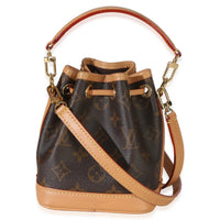 Louis Vuitton Monogram Canvas Nano Noe NV Handbag 4