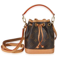 Louis Vuitton Monogram Canvas Nano Noe NV Handbag fv