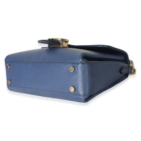 Gucci Blue Dollar Calfskin Interlocking GG Top Handle Bag Handbag 6