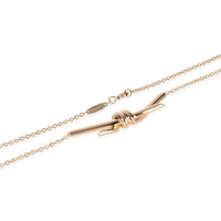 Tiffany & Co. Rose Gold  Tiffany Knot Pendant 2
