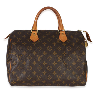 Louis Vuitton Monogram Canvas Speedy 30 Handbag id