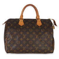 Louis Vuitton Monogram Canvas Speedy 30 Handbag id