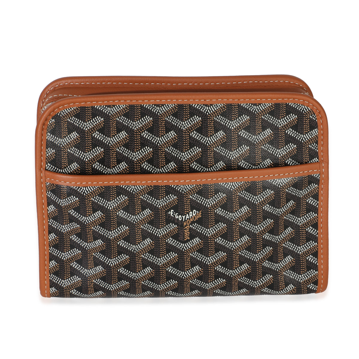 Goyard Black Gold ine Canvas Jouvence Toiletry PM Handbag id