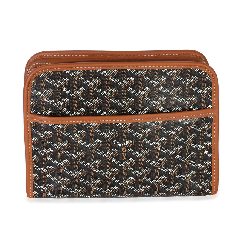 Goyard Black Gold ine Canvas Jouvence Toiletry PM Handbag id