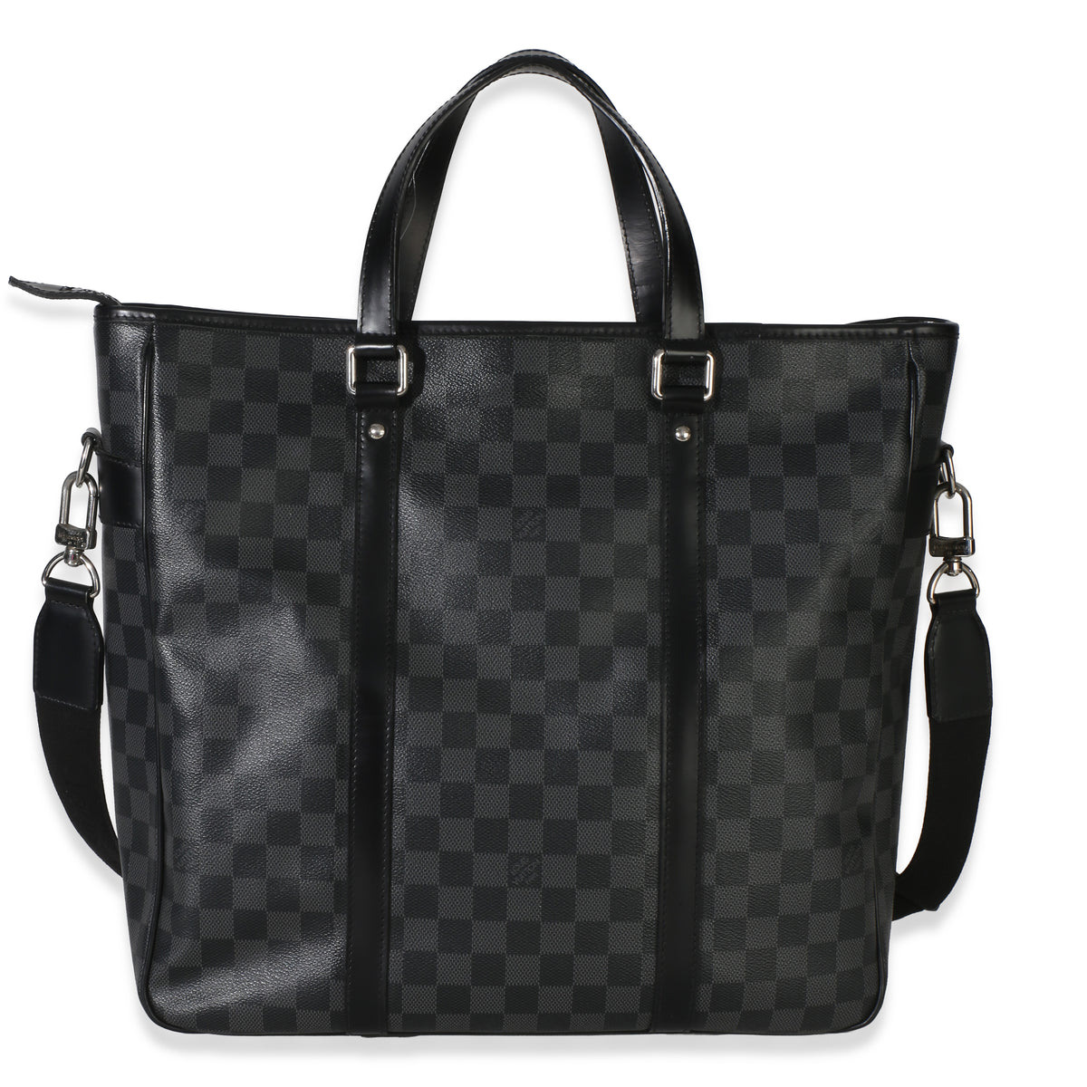 Louis Vuitton Damier Graphite Canvas Tadao Tote Handbag fv