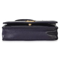 Chanel Purple Quilted Lambskin  19 Wallet On Chain Handbag 5