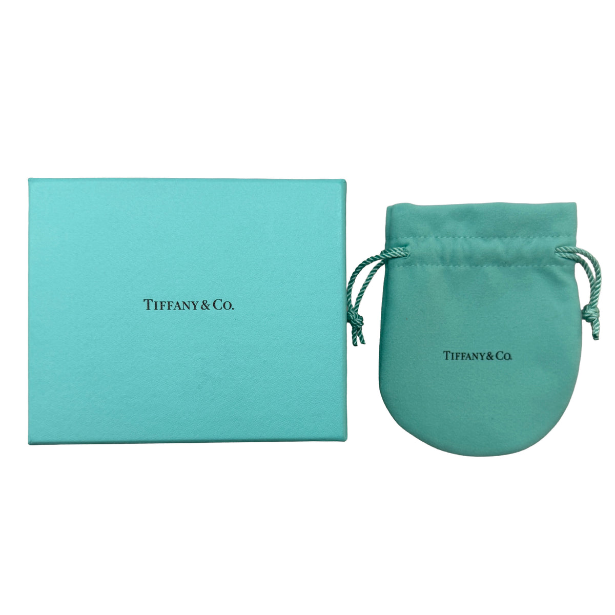 Tiffany & Co. White Gold Diamond Bow Cuff Bracelet box