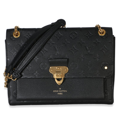 Louis Vuitton Black Monogram Empreinte Vavin PM Handbag id