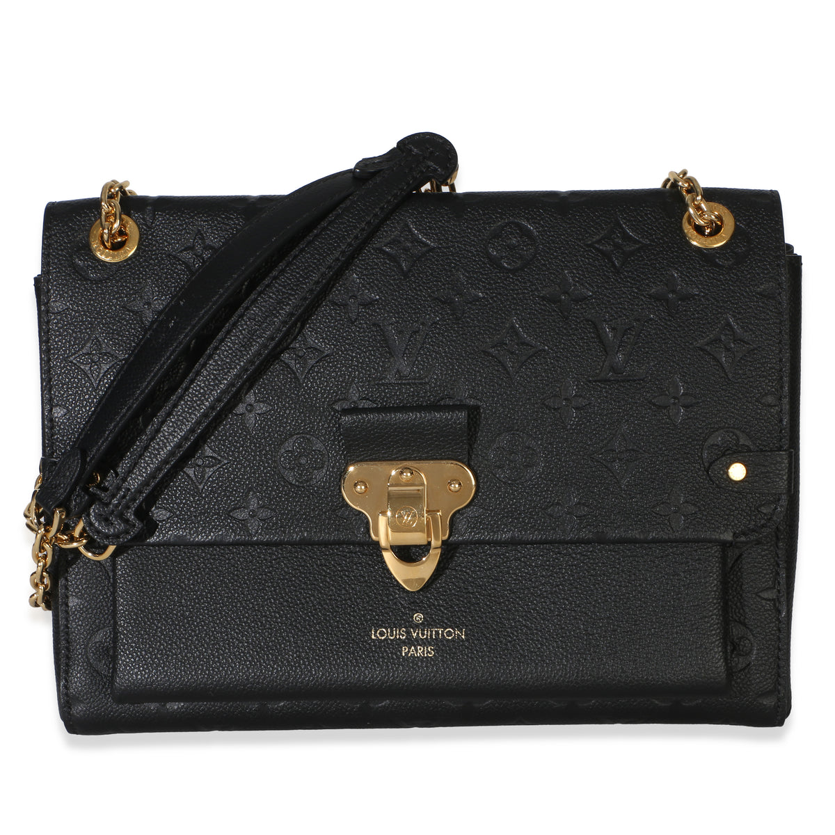 Louis Vuitton Black Monogram Empreinte Vavin PM Handbag id