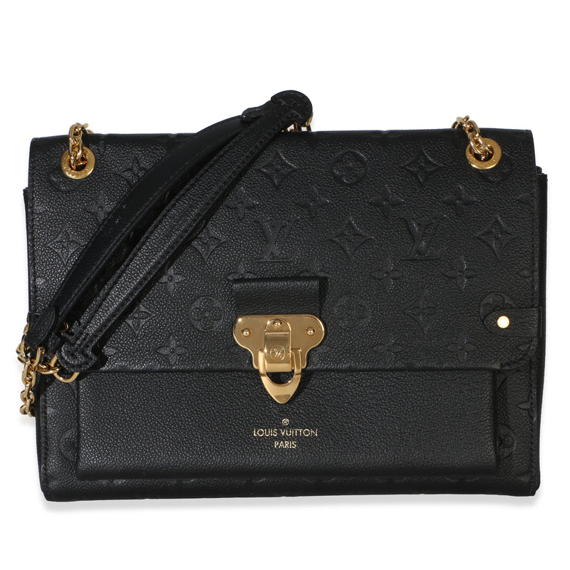 Louis Vuitton Black Monogram Empreinte Vavin PM Handbag id