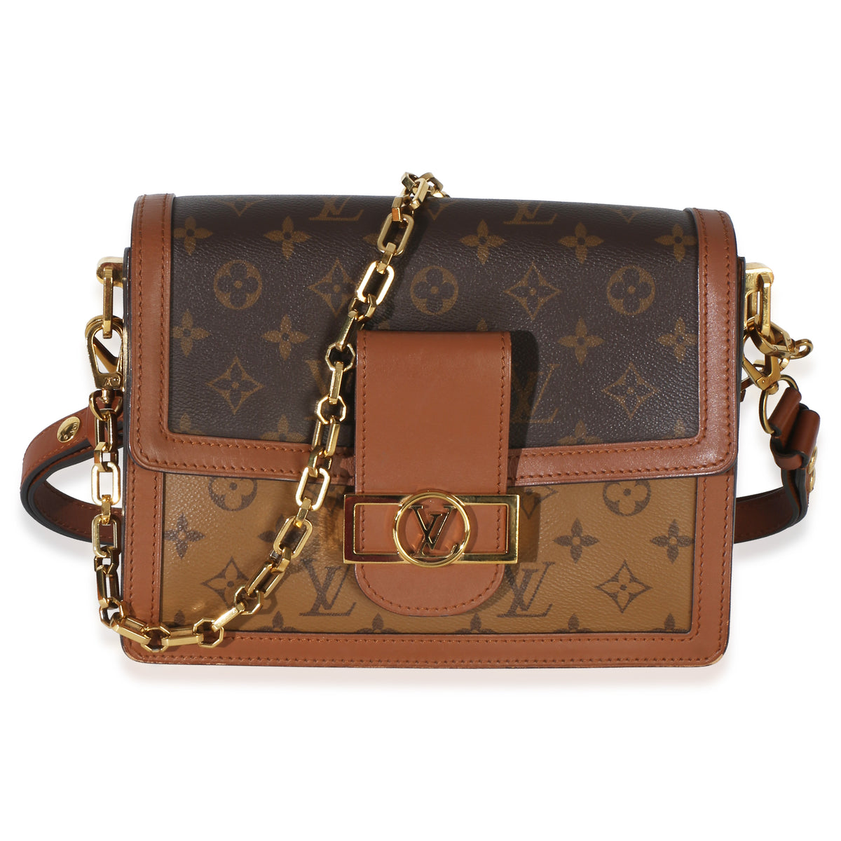 Louis Vuitton Reverse Monogram Canvas Dauphine MM Handbag id