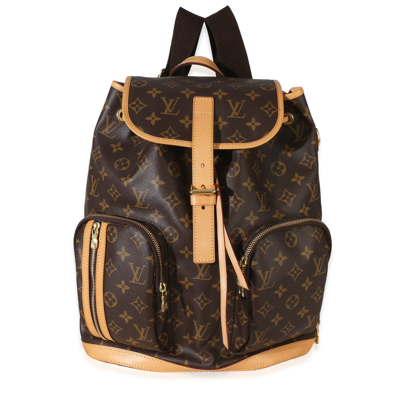 Louis Vuitton Monogram Canvas Bosphore Backpack Handbag fv