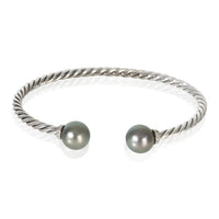 David Yurman Sterling Silver Diamond Solari Bracelet fv