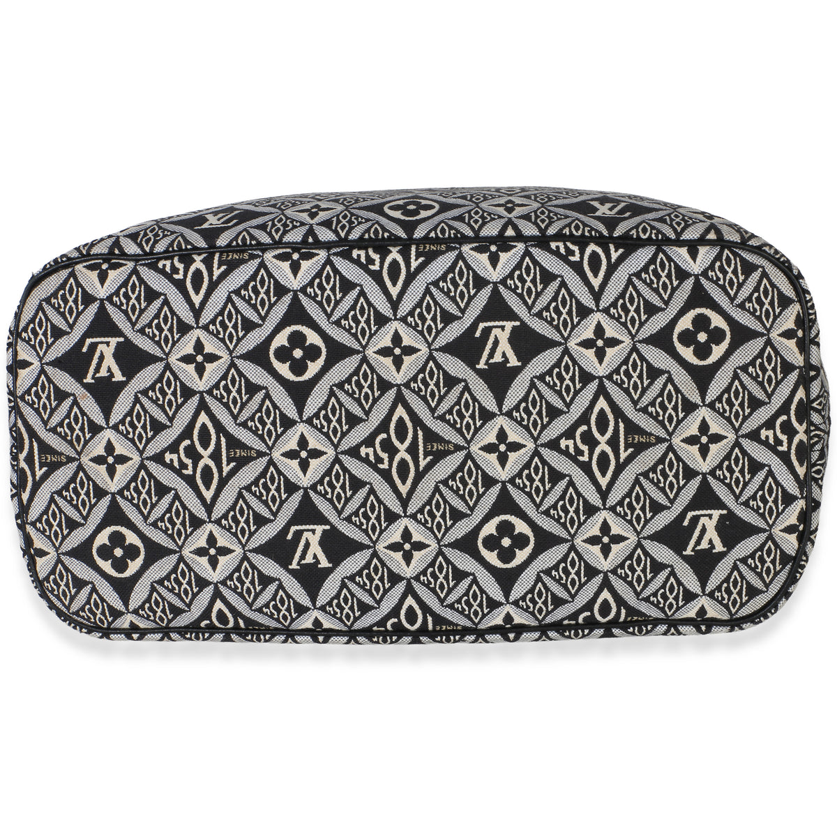 Louis Vuitton Black Since 1854 Jacquard Neverfull MM Handbag 5