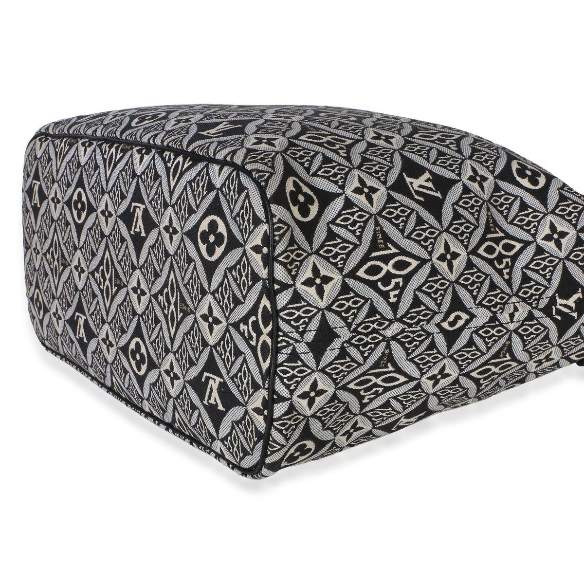 Louis Vuitton Black Since 1854 Jacquard Neverfull MM Handbag 6