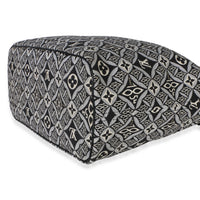 Louis Vuitton Black Since 1854 Jacquard Neverfull MM Handbag 6