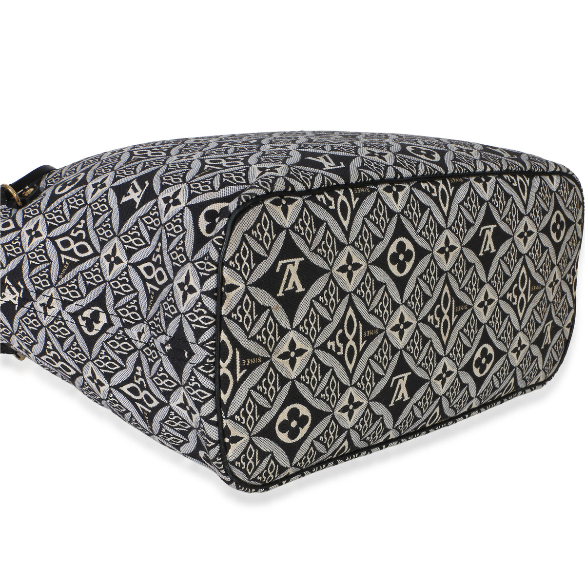 Louis Vuitton Black Since 1854 Jacquard Neverfull MM Handbag 7