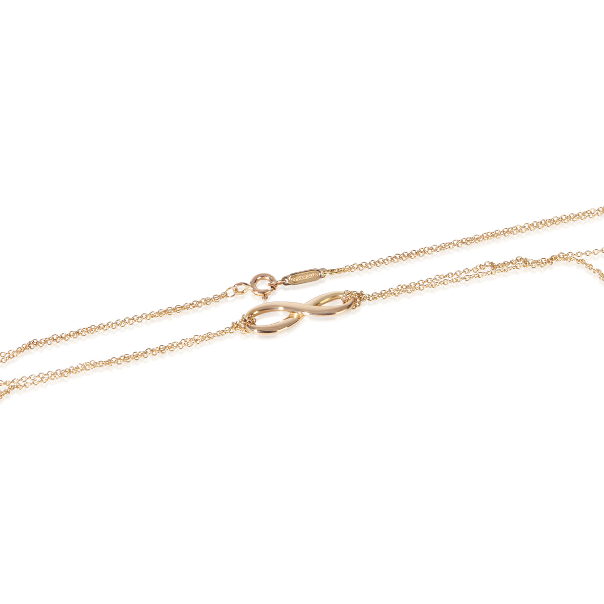 Tiffany & Co. Rose Gold  Infinity Necklace 2