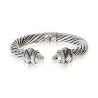 David Yurman Sterling Silver  Hinged Renaissance Bracelet fv