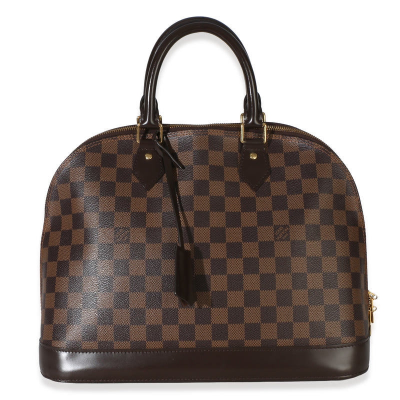 Louis Vuitton Damier Ebene Canvas Alma MM Handbag id