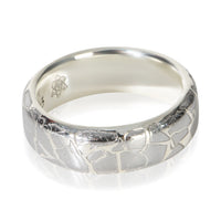 David Yurman Sterling Silver  Streamline Meteorite Band 3