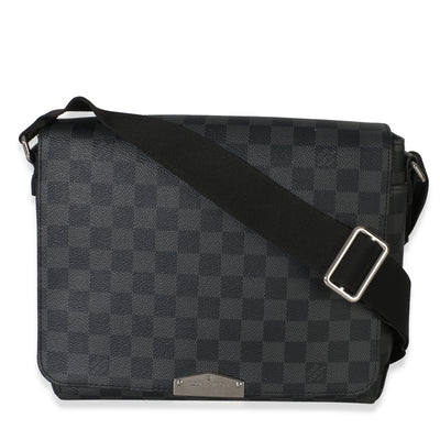 Louis Vuitton Damier Graphite Canvas District PM Handbag fv